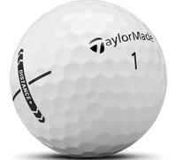 TaylorMade Distance+ Golf Balls (White, 3pk) 1 Sleeve 2025
