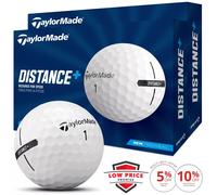 TAYLORMADE DISTANCE+ WHITE GOLF BALLS / NEW FOR 2021