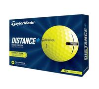 TAYLORMADE DISTANCE+ GOLF BALLS / YELLOW DOZEN PACK