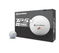TaylorMade Golf 2024 Symbol TP5X Hotdog GOLFBALLS ONE Dozen