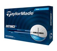 TaylorMade Golf 2025 Distance + White One Dozen