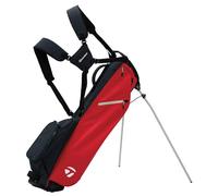 TaylorMade Golf FlexTech Carry Stand Bag, 2024, Dark Navy- Red