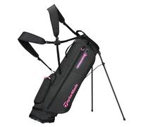 TaylorMade Golf Flextech Superlite Stand Bag Black/Neon Pink