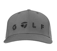 TaylorMade Golf Men's Lifestyle Golf Logo Hat, Charcoal, Medium
