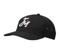 TaylorMade Golf Men's Metal Eyelit Hat, Black, One Size
