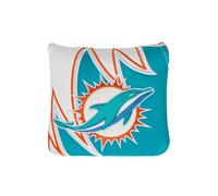 TaylorMade Golf Miami Dolphins Mallet Putter Headcover