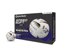 TaylorMade Golf Speed Soft Ink NFL Baltimore Ravens Dozen
