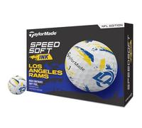 TaylorMade Golf Speed Soft Ink NFL Los Angeles Rams Dozen