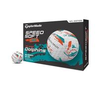 TaylorMade Golf Speed Soft Ink NFL Miami Dolphins Dozen