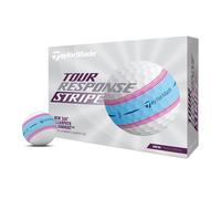 TaylorMade Golf Tour Response Stripe Ball Blue/Pink Dozen