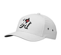 TaylorMade Men's Metal Eyelit Hat, Grey, One Size