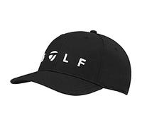 TaylorMade Men's Tm Golf Logo Cap, Black, One Size UK