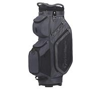 TaylorMade Pro 8.0 Cart Bag, Charcoal Black Cart Bag, Charcoal, One Size