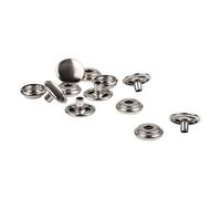 TaylorMade Products 401 Marine Female Snap Fastener - Pack of 6,Silver