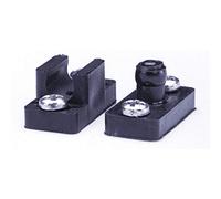 TaylorMade PRODUCTS Door Catch Set for boat doors, Hatch or walk-through windshields, Black