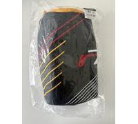 TaylorMade R7 Quad Mini Driver Headcover, Black with Red and Yellow Stripes, Golf Club Cover
