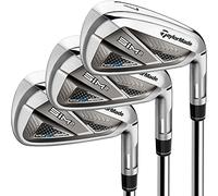 TaylorMade SIM 2 Max Iron Set Mens Right Hand Steel Stiff 5-PW, AW