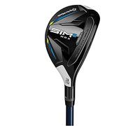 TaylorMade SiM 2 Max Rescue Mens Right Hand Graphite Senior Rescue 5-25 Degree, Black/White