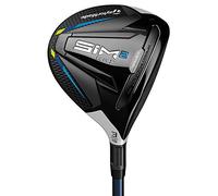 TaylorMade SiM 2 Max Steel Fairway Mens Right Hand Graphite Stiff 3 Wood, Black/Light Grey