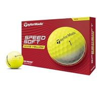 TaylorMade Speed Soft Unisex Golf Balls (Yellow)