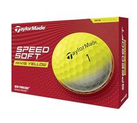 TAYLORMADE SPEEDSOFT GOLF BALLS - YELLOW - 1 Dozen