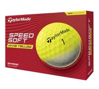 TAYLORMADE SPEEDSOFT GOLF BALLS - YELLOW