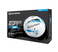TaylorMade SpeedSoft Ink Blue Golf Ball, 2024
