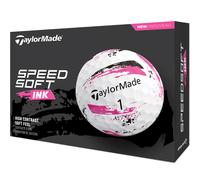 TAYLORMADE SPEEDSOFT INK GOLF BALLS - PINK
