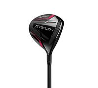 TaylorMade Stealth Fairway Wood #3 Right-handed Male Golfers, Stiff Flex, Black, Silver