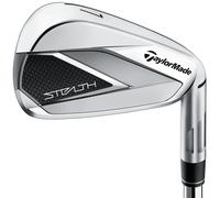 TaylorMade Stealth Mens Golf Iron Set 4-PW 5-PW 5-SW Steel Regular Stiff RH LH