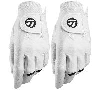 TAYLORMADE STRATUS TECH LEATHER GOLF GLOVES / 2 PACK