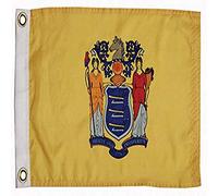 TaylorMade TAYLOR MADE PRODUCTS Flag 93116, New Jersey, 12" x 18"