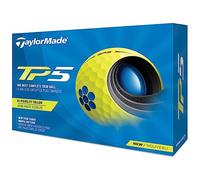 TaylorMade TM21 TP5 Golf Balls 12 Ball Pack Yellow