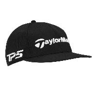 TAYLORMADE TOUR FLAT BILL STEALTH2 GOLF CAP - BLACK