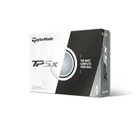 TaylorMade Unisex Adult TP5X Dozen Golf Ball - White, One Size
