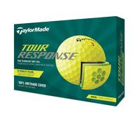 TaylorMade Unisex's Tour Response Golf Ball, Yellow, One Size