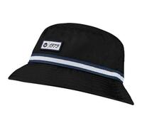 TaylorMade Vintage Twill Bucket Hat, Men's Golf Hat, Black/White, S/M