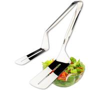 Taylors Eye Witness 1 Piece Stainless Steel Sandwich Tongs - Heavy Duty & Professional Grade Kitchen Tool for Flipping, Turning & Serving Burgers, Steaks & Sandwiches. Easy to Clean & Dishwasher Safe.