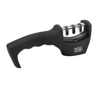 Taylors Eye Witness Professional Chef’s Kitchen Knife Sharpener - Three Stage Handheld Knife Sharpening Tool. Re-edging, Honing And Fine Honing For Many Blade Types. Non Slip Base.