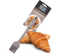 Taylors Eye Witness Grey Silicone Large Basting, Coating & Greasing Brush - Glazing & Sealing Pastry. Non-Stick Bristles, Even Liquid Release. Odour, Heat, Oil & Stain Resistant. 5 Yr Guarantee.