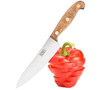 Taylors Eye Witness Heritage Oak 14 cm/5.5" Cooks Knife - Sheffield Made High Carbon Stainless Steel Razor Sharp Blade. Ergonomically Designed Wooden Oak Handle. Brass Rivets. Full Tang.
