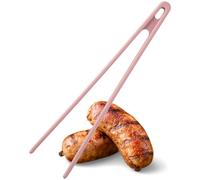 Taylors Eye Witness Large Cherry Blossom Silicone Gripping Tongs - Dishwasher Safe. Sturdy Build, Non-Scratch Grip Heads, Long Handle. Odour, Stain & Heat Resistant (260°C/500°F). 5 Year Guarantee