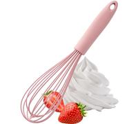 Taylors Eye Witness Large Cherry Blossom Silicone Whipping Whisk - Dishwasher Safe. Sturdy Build, Non-Scratch Balloon Head. Easy Clean. Odour, Stain & Heat Resistant (260°C/500°F). 5 Year Guarantee