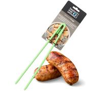 Taylors Eye Witness Large Green Silicone Gripping Tongs - Dishwasher Safe. Sturdy Build, Non-Scratch Grip Heads, Long Handle. Odour, Stain & Heat Resistant (260°C/500°F). 5 Year Guarantee