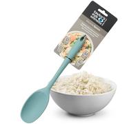 Taylors Eye Witness Large Silicone Aqua Stirring Spoon - Dishwasher Safe. Perfect for Non-Stick Pans. Hygienic Alternative to Wood. Odour, Stain & Heat Resistant (260°C/500°F). 5 Year Guarantee.