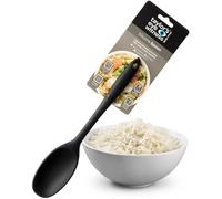 Taylors Eye Witness Large Silicone Black Stirring Spoon - Dishwasher Safe, Non-Scratch, Heat Resistant (260°C/500°F)