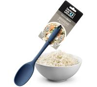 Taylors Eye Witness Large Silicone Denim Blue Stirring Spoon - Dishwasher Safe. Perfect For Non-Stick Pans. Hygienic Alternative To Wood. Odour, Stain & Heat Resistant (260°C/500°F). 5 Year Guarantee.