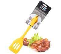 Taylors Eye Witness Large Silicone Yellow Slotted Spatula