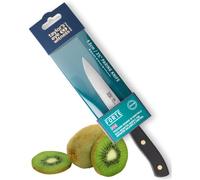 Taylors Eye Witness Made in England Forte Range Paring Knife - 9.5cm|3.5in High Carbon Stainless Steel Razor Sharp, Full Tang Blade. Ergonomically Designed Hand Finished, Triple Brass Rivet Handle