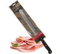 Taylors Eye Witness Made in England Heritage Range Ham Slicing Knife - 25cm|10in High Carbon Stainless Steel Razor Sharp, Full Tang Blade. Hard Wearing, Hand Finished, Triple Brass Rivet Handle